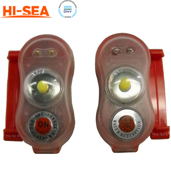 Water-activated Life Jacket Light